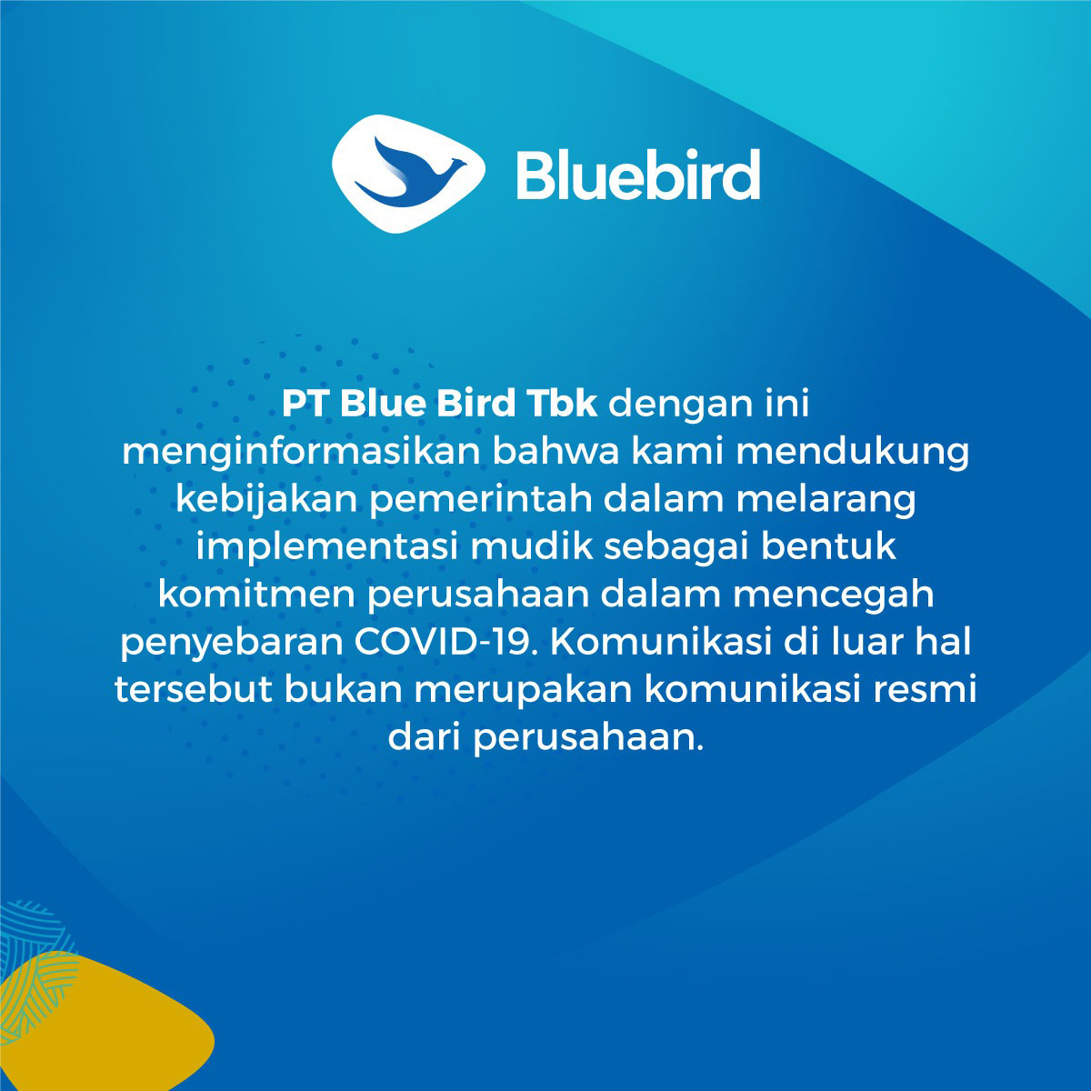 Informasi dari PT Blue Bird Tbk